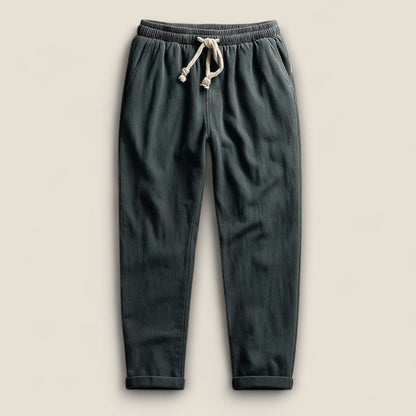 Matteo - Bukser i Bomuld med Justerbar Snor