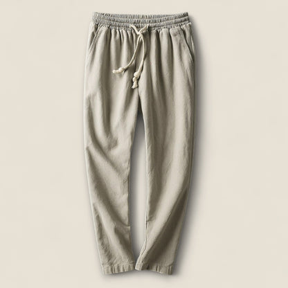 Matteo - Bukser i Bomuld med Justerbar Snor