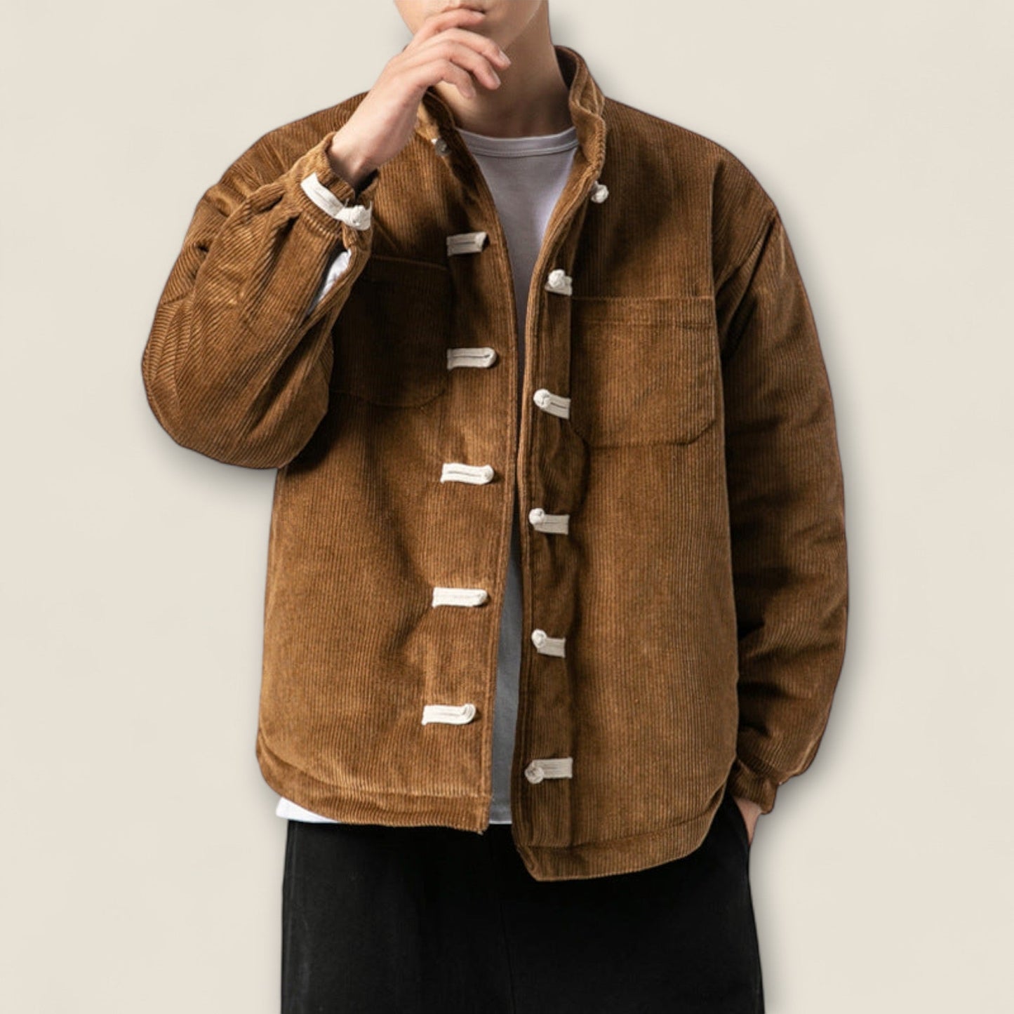 Ken - Klassisk Fløjlsfrakke