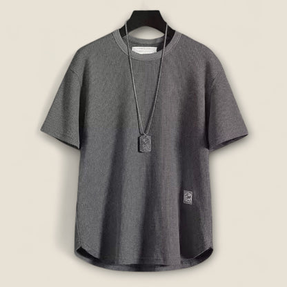 Rene - Vaffelstrikket T-Shirt