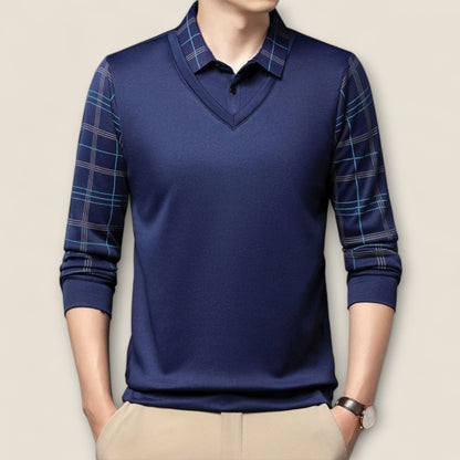 Marcello - Langærmet Polo T-Shirt