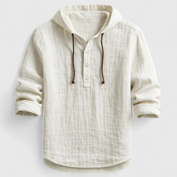 Terrence | Komfortabel Skjorte med Hætte