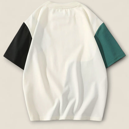 Mateo - Farveblok Abstract Tee