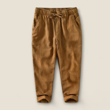 Tomaso - Afslappede Linnedbukser