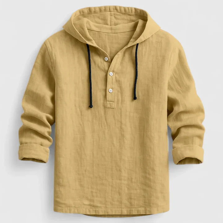 Terrence | Komfortabel Skjorte med Hætte