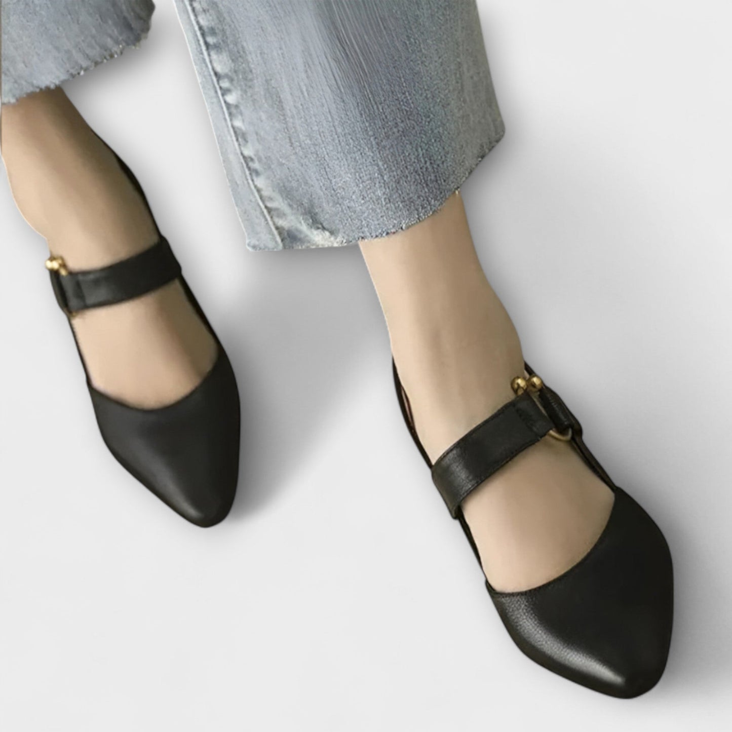 Courtney - Elegant Ortopædisk Komfort Hæle