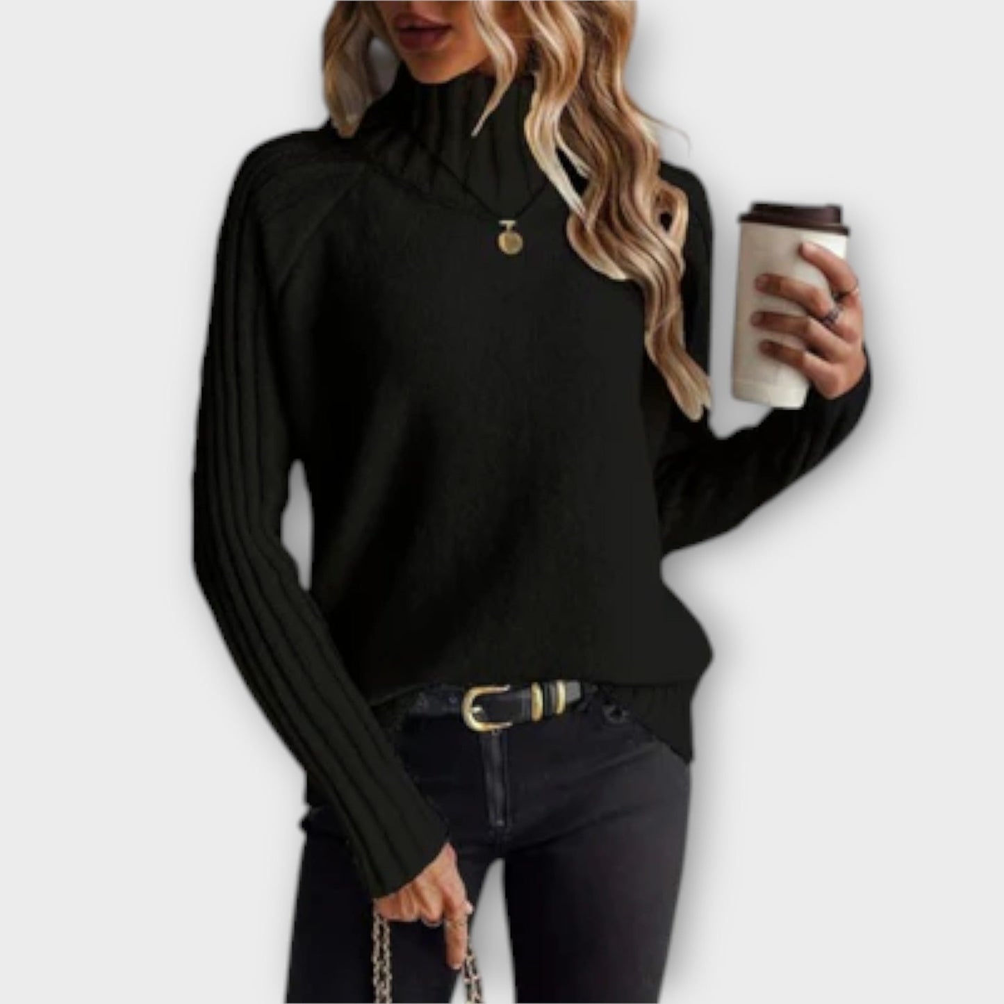 Hannah - Elegant Strikket Sweater