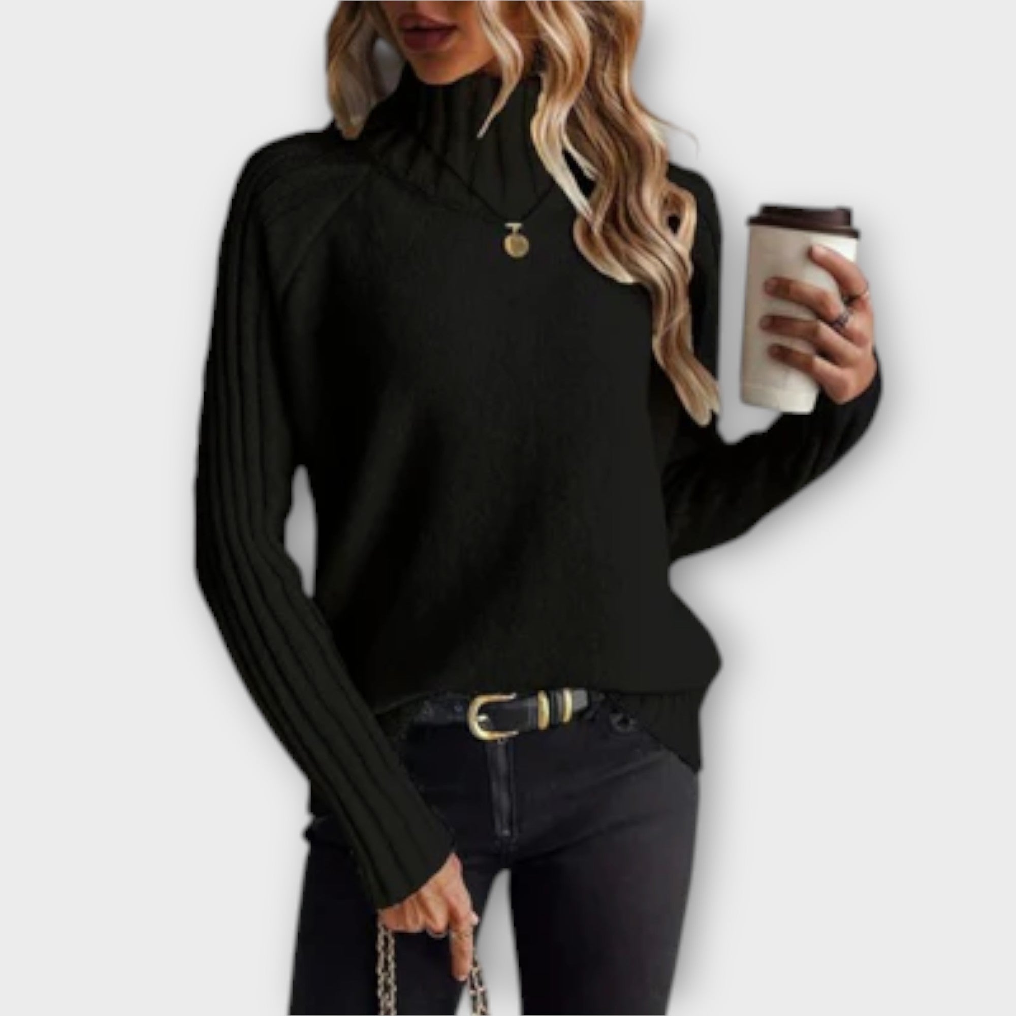 Hannah - Elegant Strikket Sweater