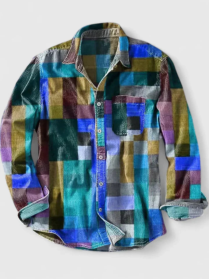 Dominic | Elegant Langærmet Skjorte