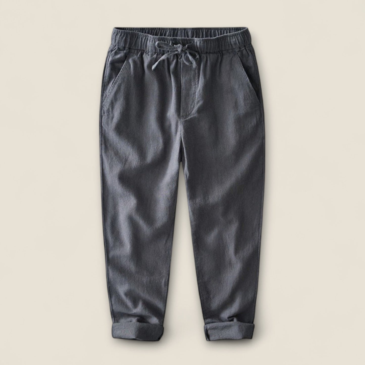 Tomaso - Afslappede Linnedbukser