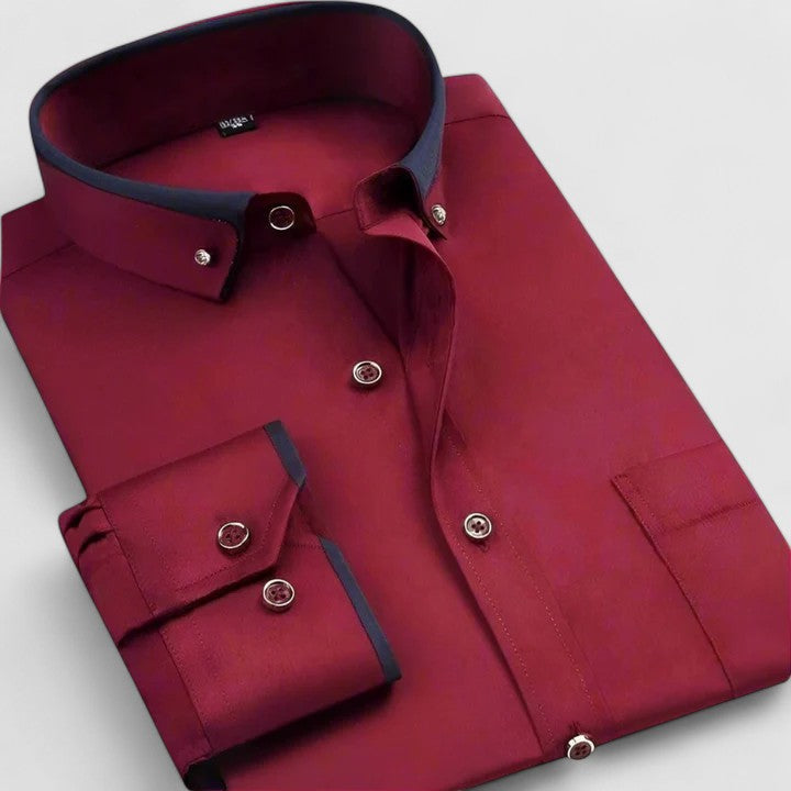 Piolo | Klassisk Langærmet Skjorte