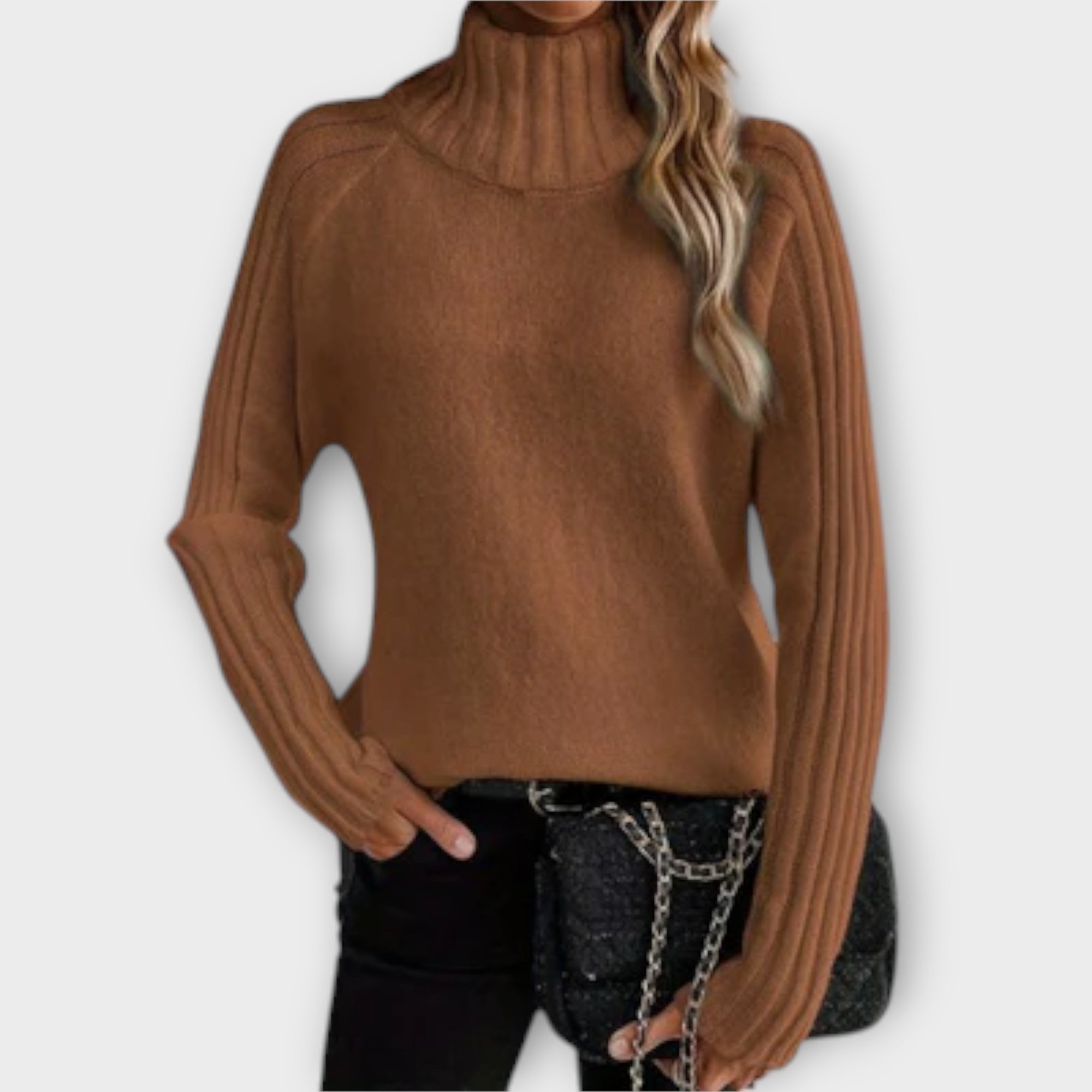 Hannah - Elegant Strikket Sweater