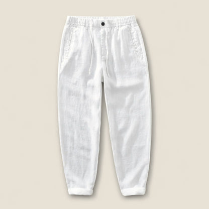 Leandro - Linned Bukser med Snøre