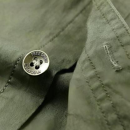 Diego - Utility Skjorte i Bomulds Twill