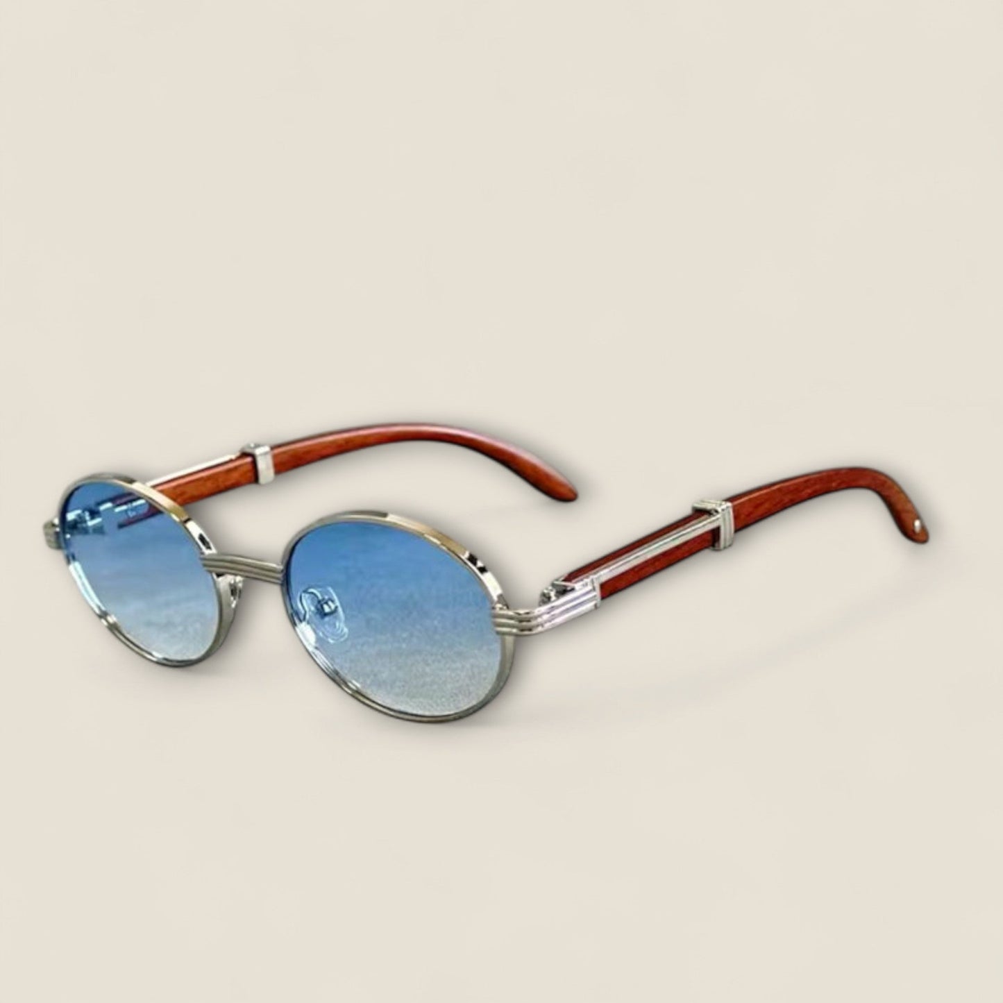 Alphonse - Retro Ovale Solbriller