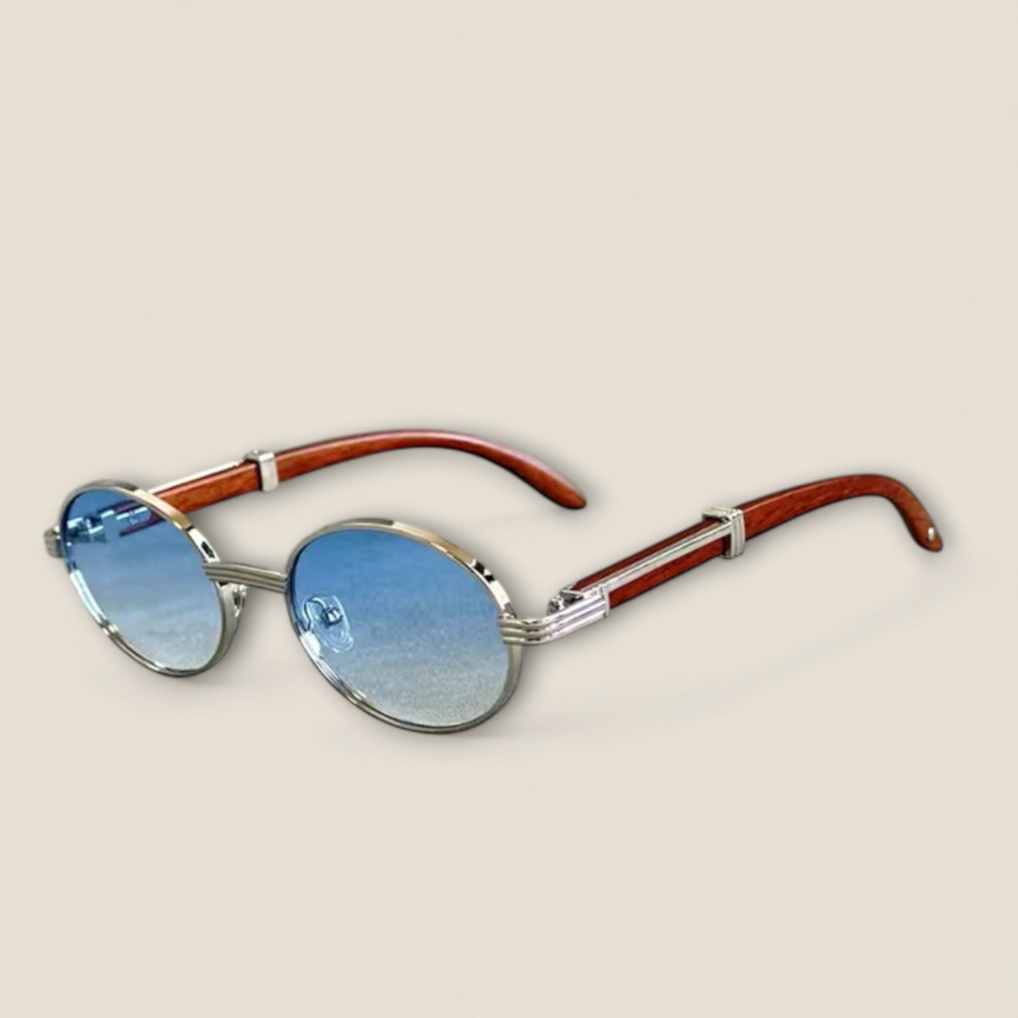 Alphonse - Retro Ovale Solbriller