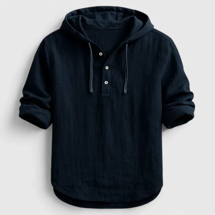 Terrence | Komfortabel Skjorte med Hætte