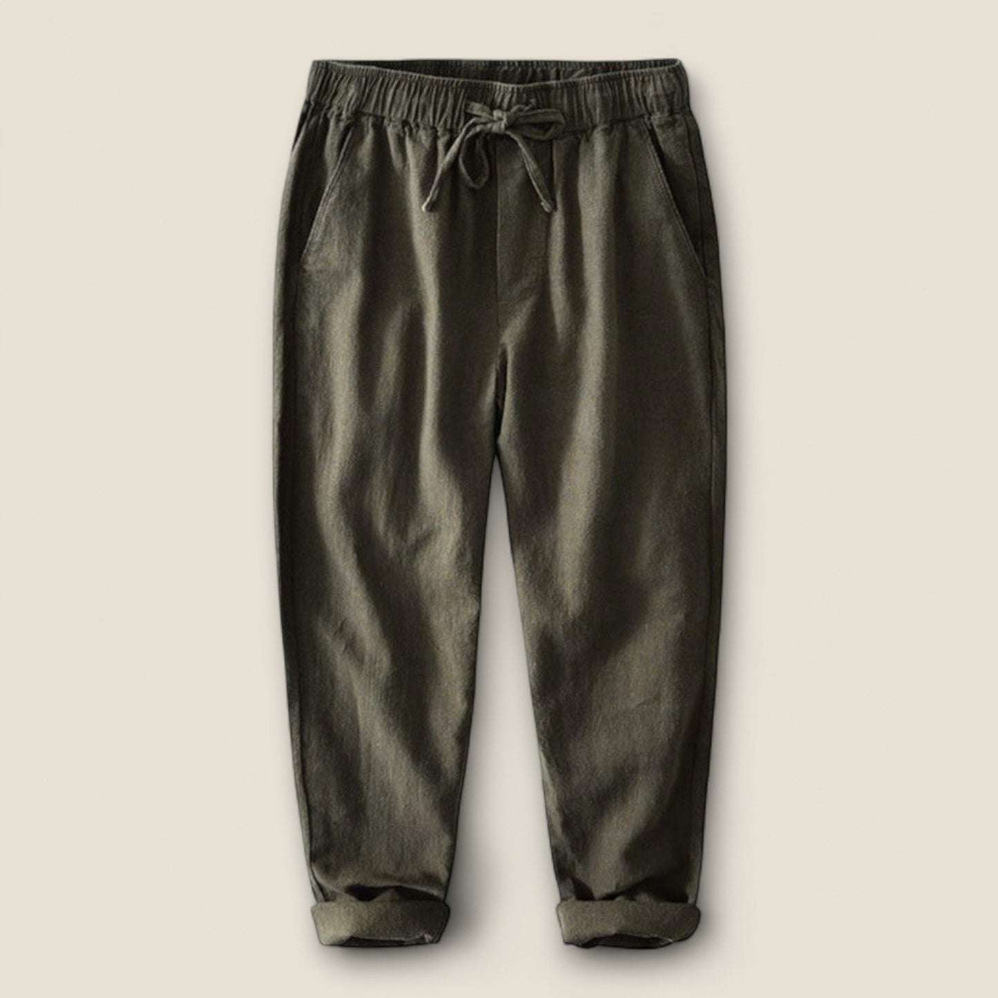 Tomaso - Afslappede Linnedbukser