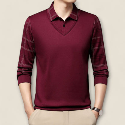 Marcello - Langærmet Polo T-Shirt