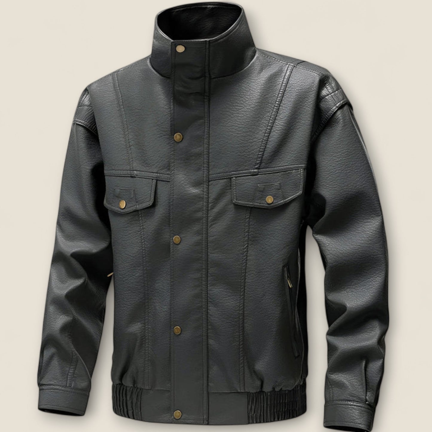 Santiago - Klassisk Læderjakke