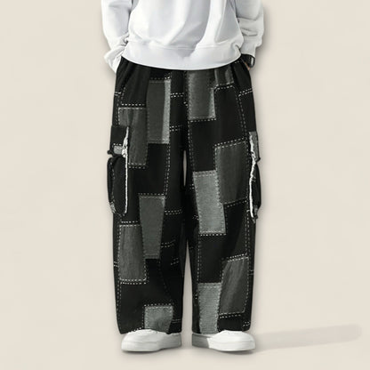 Lorenzo - Patchwork Urban Cargo Bukser