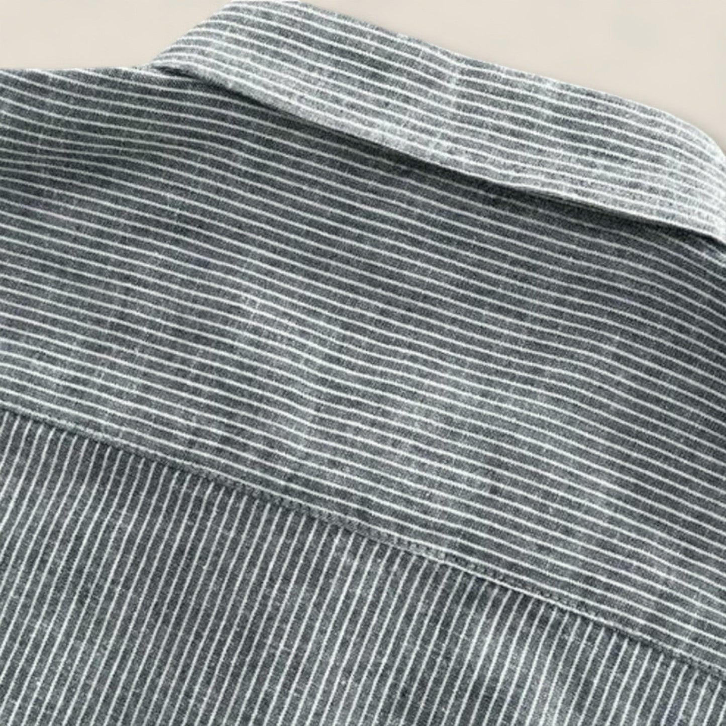 Sergio - Stribet Linnedskjorte