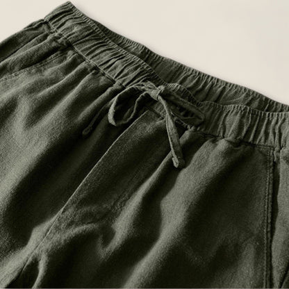 Tomaso - Afslappede Linnedbukser