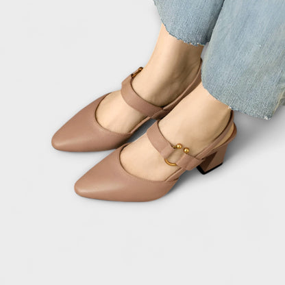 Courtney - Elegant Ortopædisk Komfort Hæle