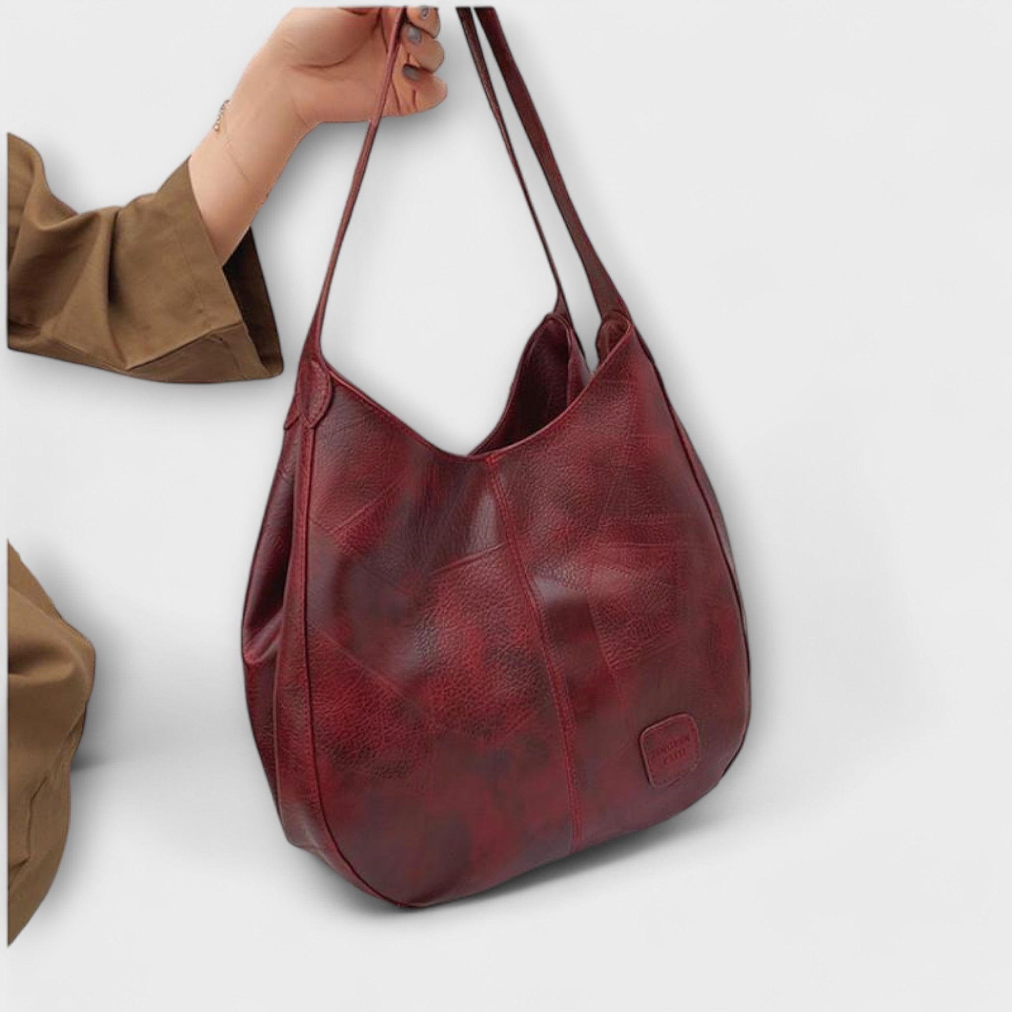 Lora. - Vintage Lædertaske