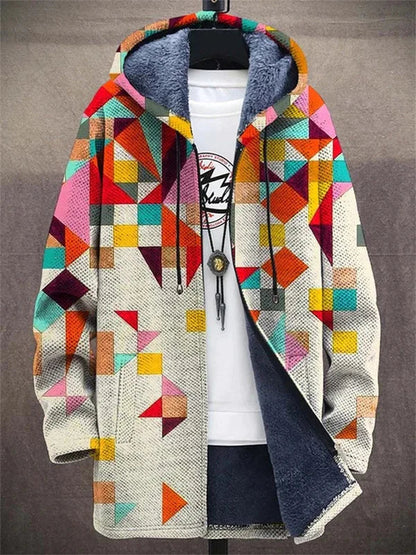 Aria™ - Luksuriøs cardigan med kunstnerisk inspiration