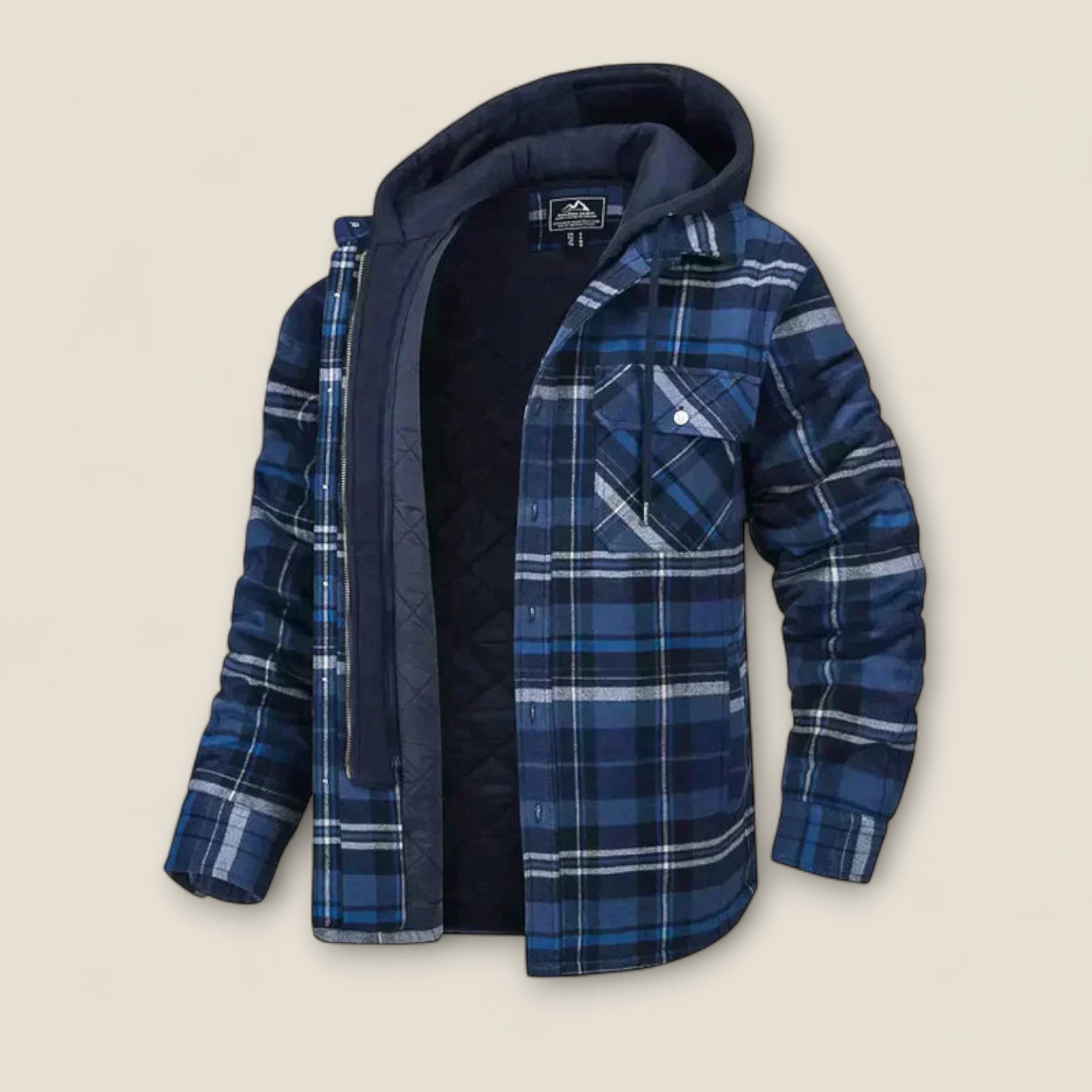 Brooks - Hættetrøje med Knapper