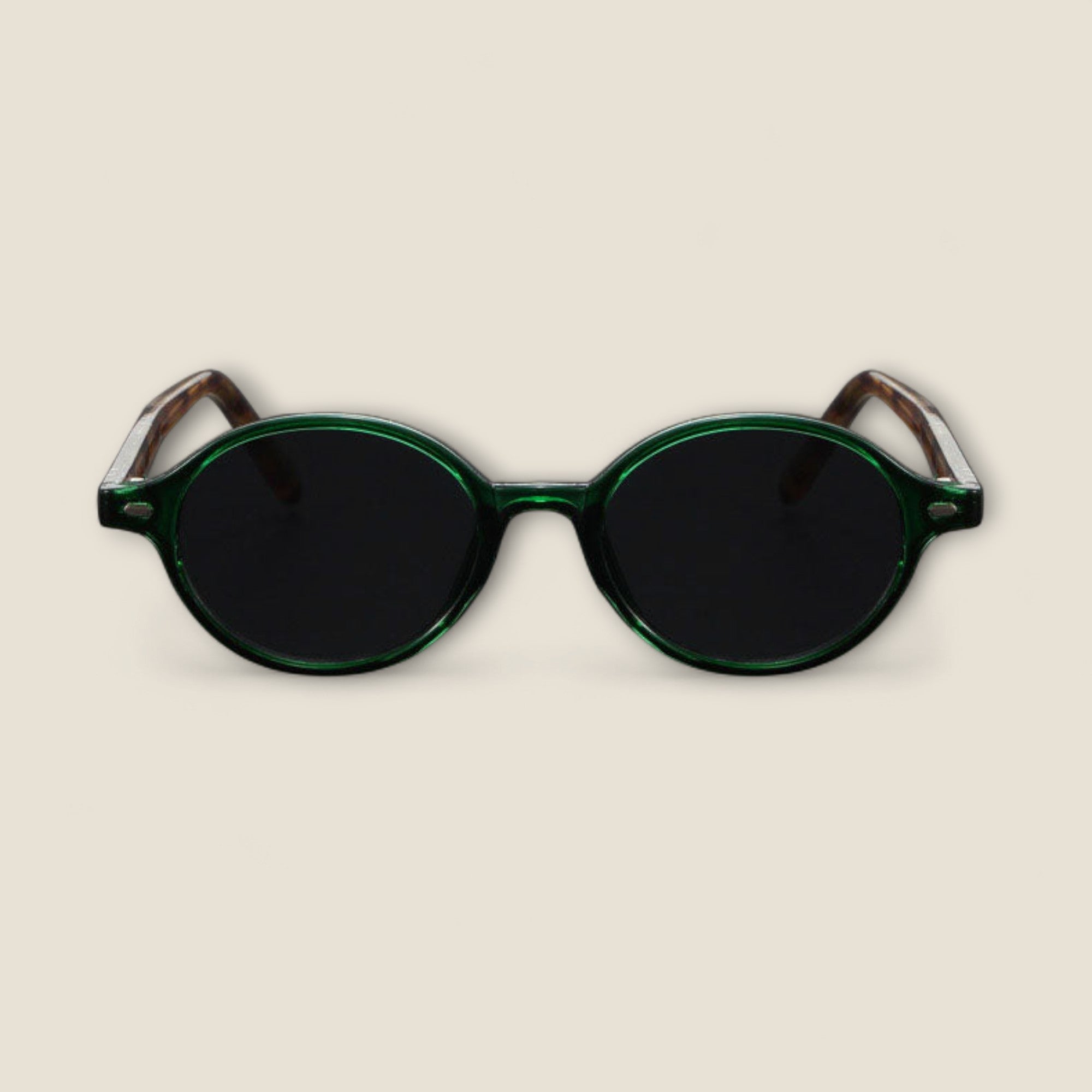 Emile - Runde Rammes Solbriller