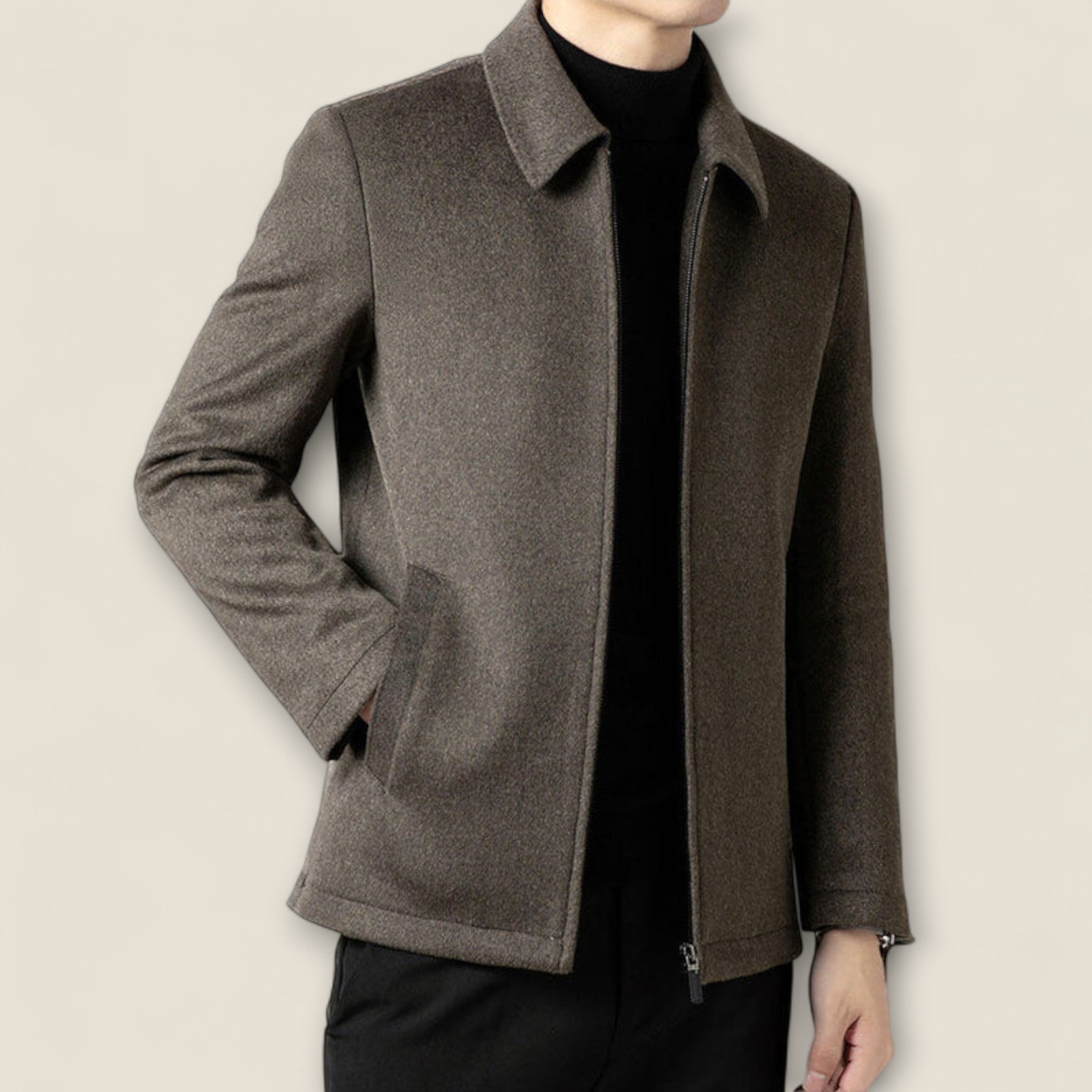 Dante - Uld Zip Jakke