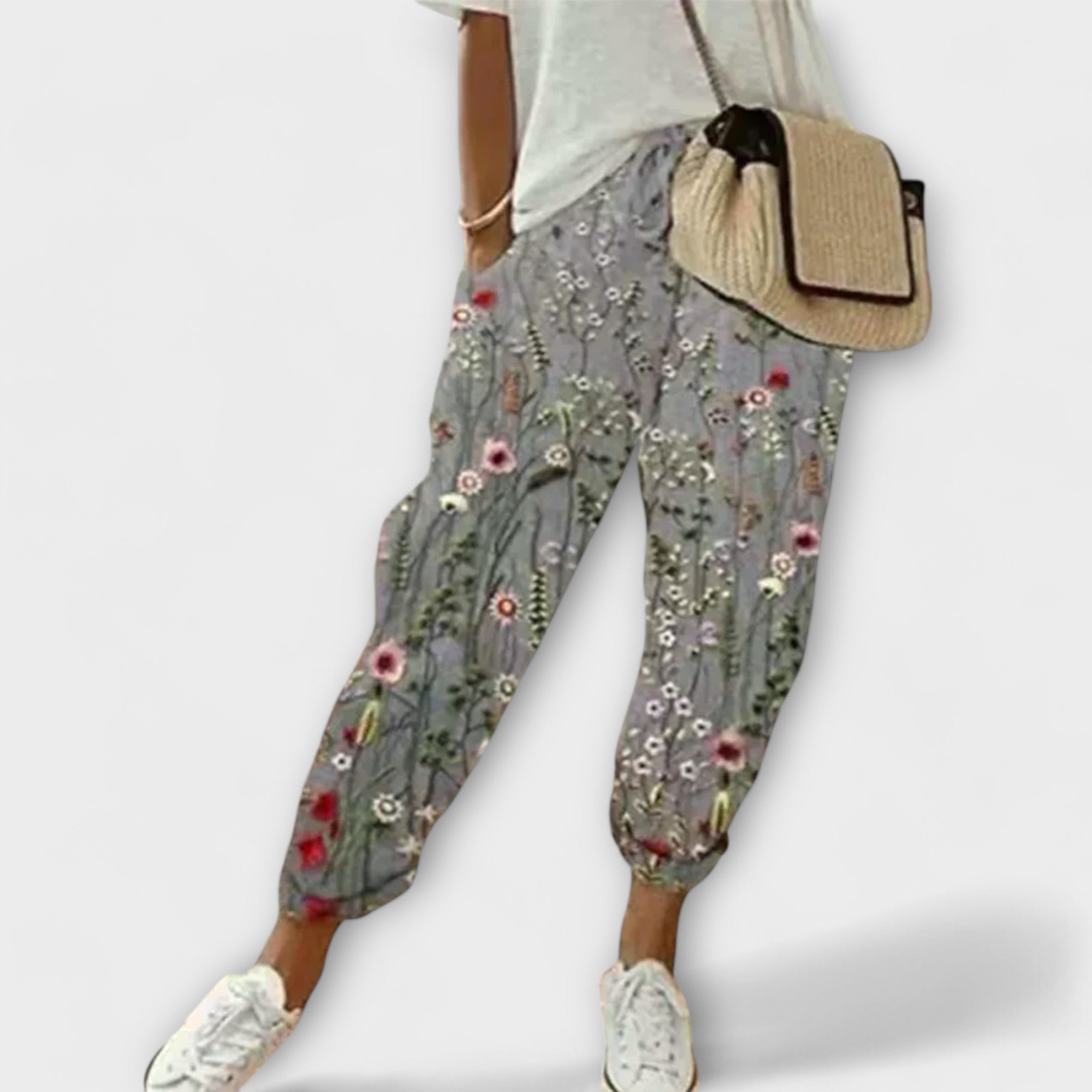 Burga - Hyggelige Bukser i Bomuld-Linned