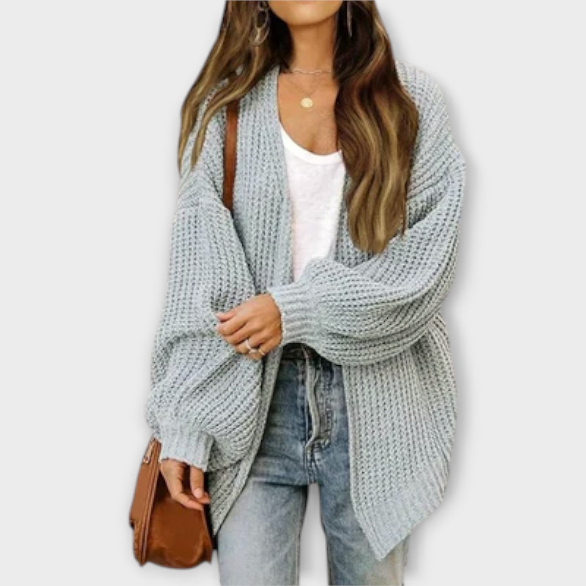 Leppa - Casual Strikket Cardigan