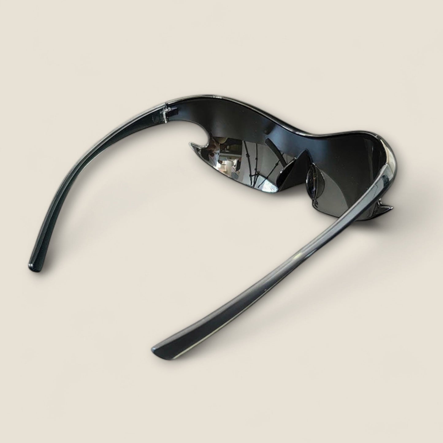 Thiago - Skjold Solbriller med Blade Design