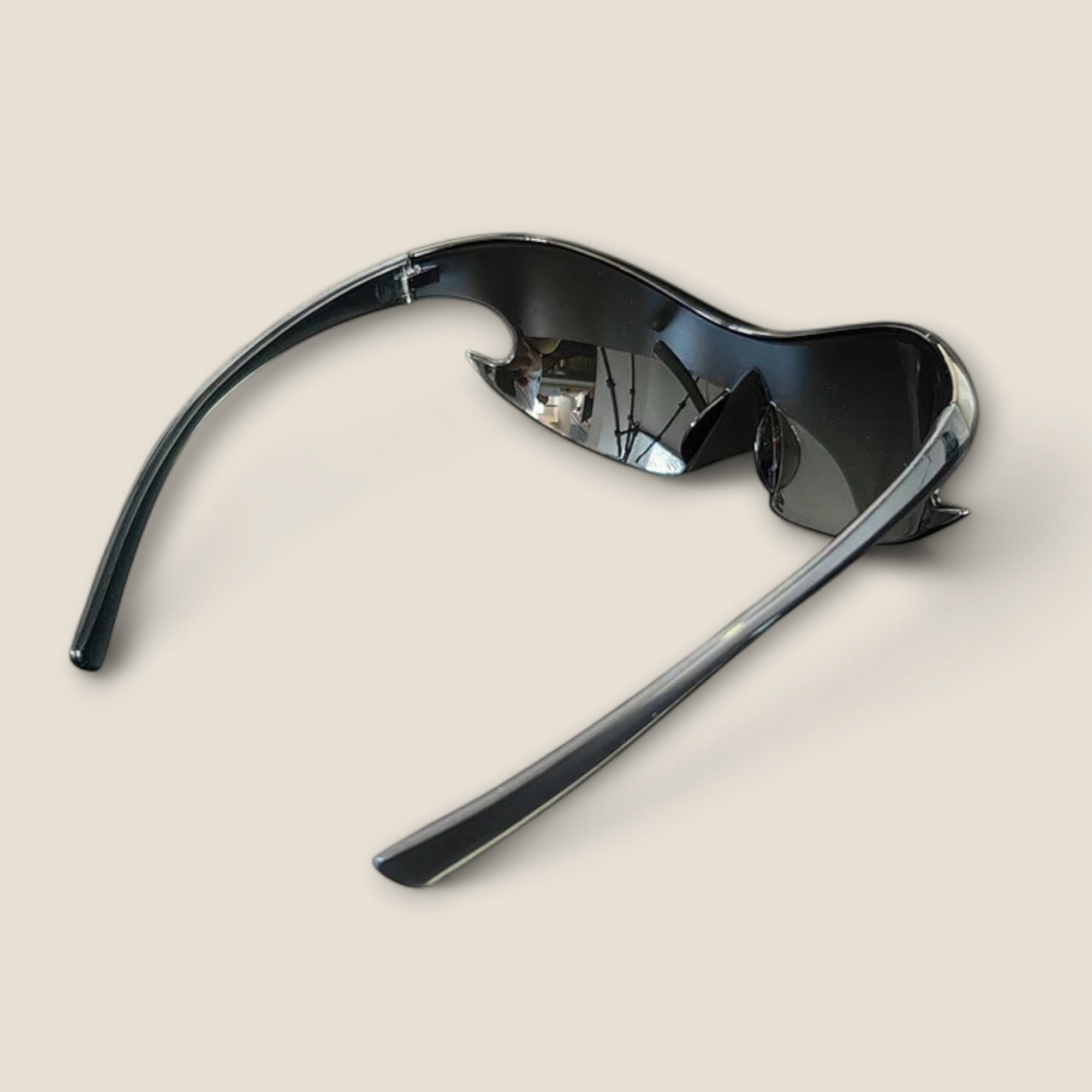 Thiago - Skjold Solbriller med Blade Design