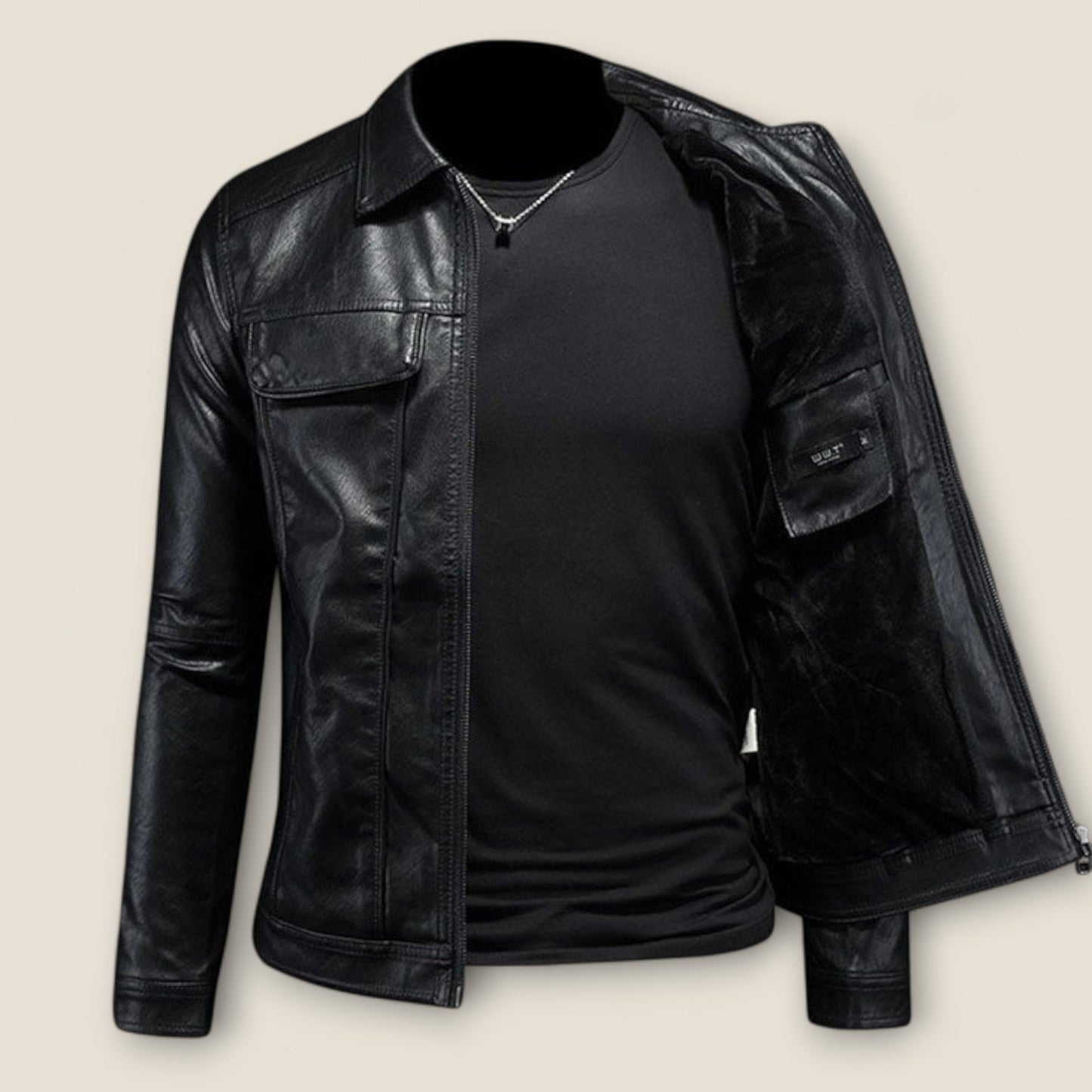Vincenzo - Ægte Læderjakke