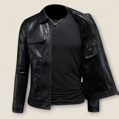 Vincenzo - Ægte Læderjakke