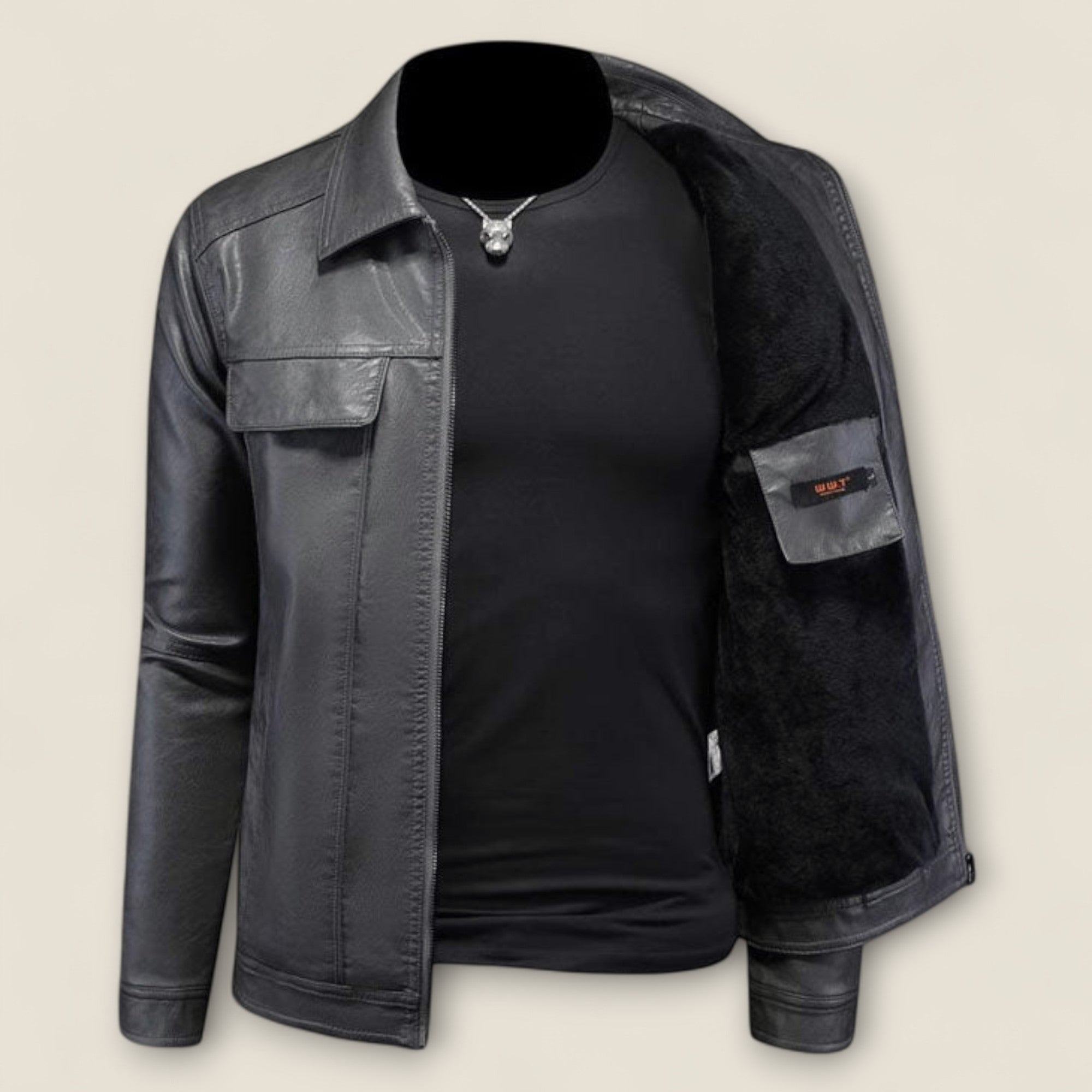 Vincenzo - Ægte Læderjakke