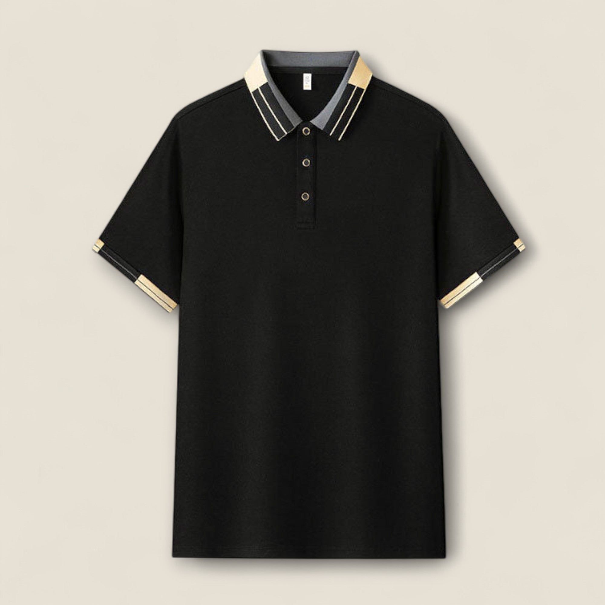 Dario - Letvægts Strik Polo Shirt