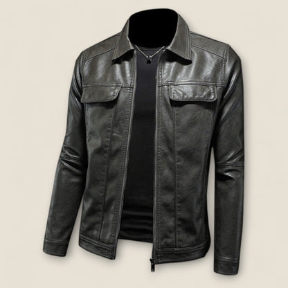 Vincenzo - Ægte Læderjakke