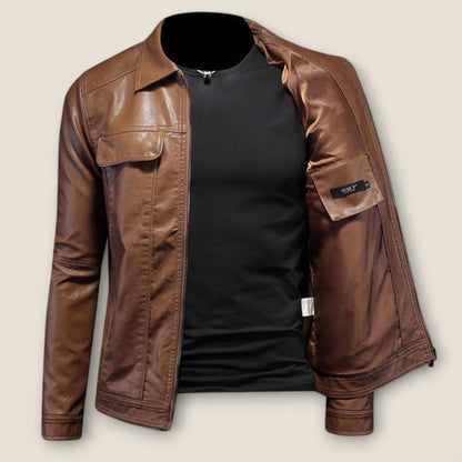 Vincenzo - Ægte Læderjakke