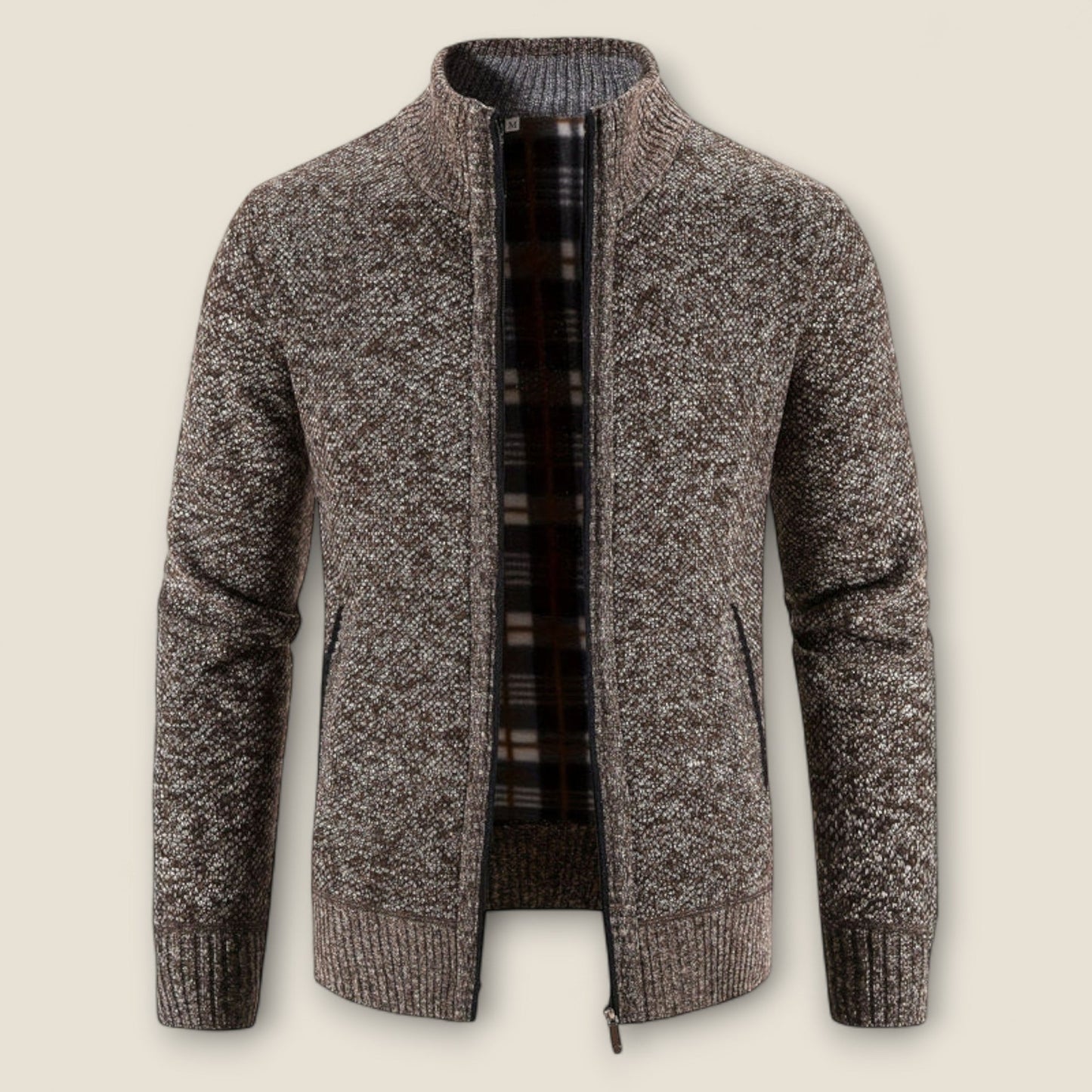 Matteo - Zip-Up Striktrøje