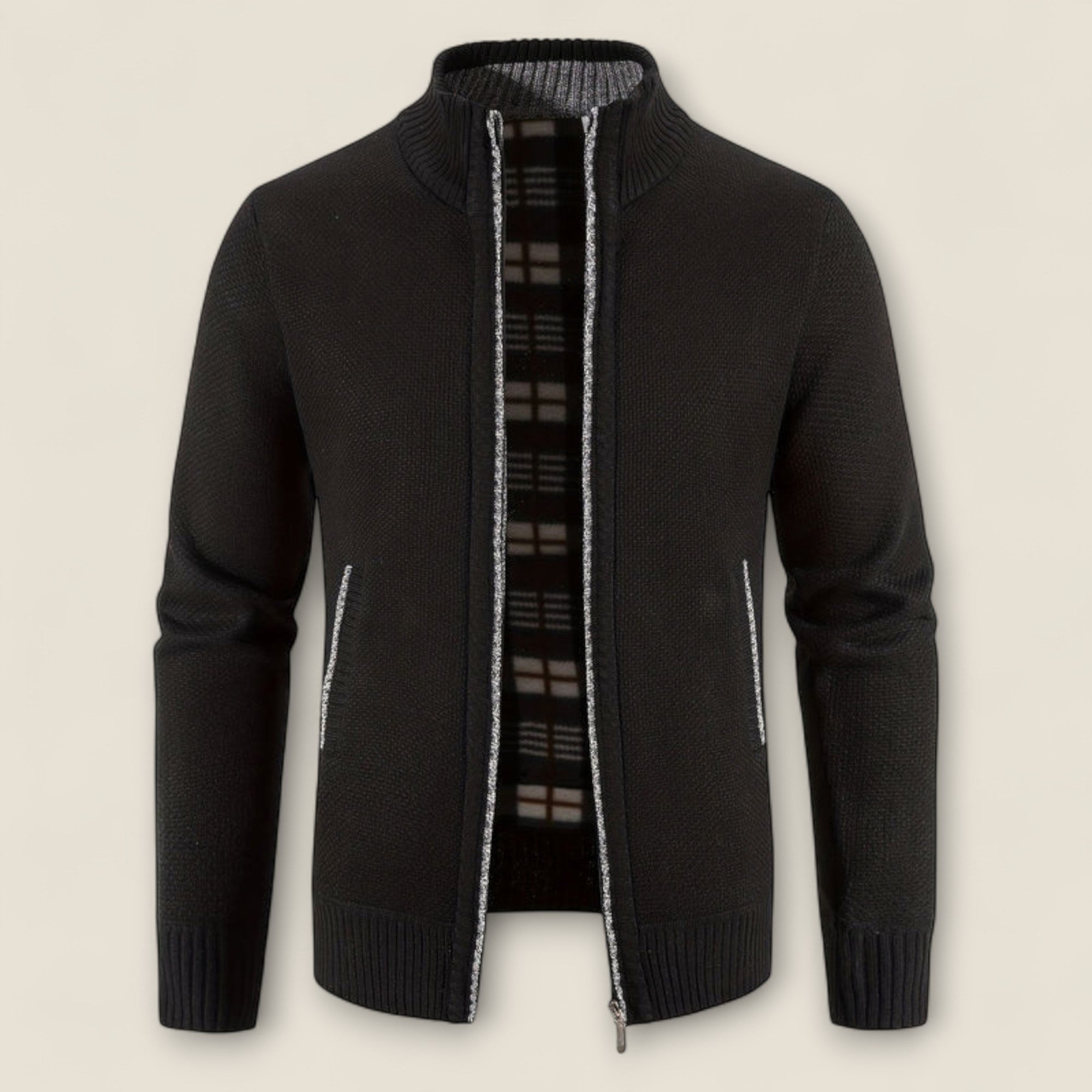 Matteo - Zip-Up Striktrøje