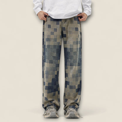 Ciro - Pixel Slidt Denim Jeans