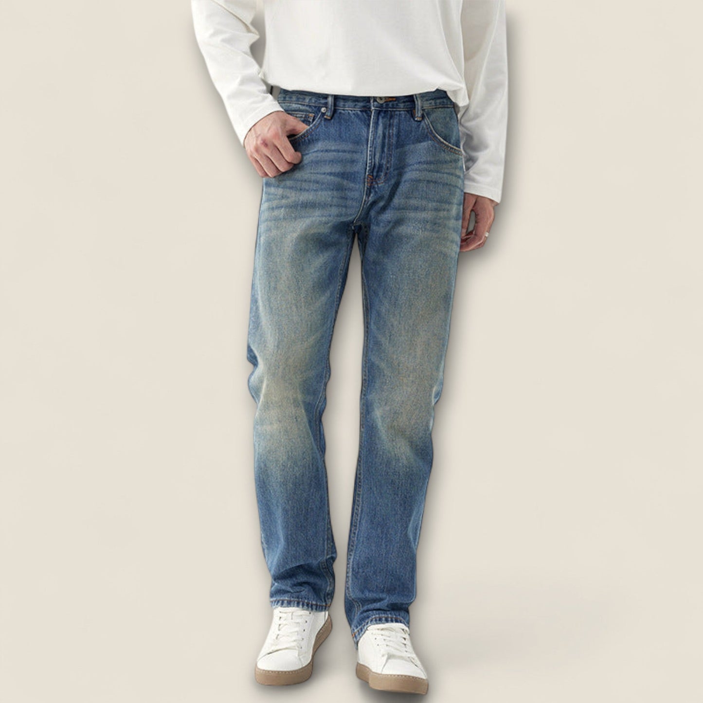 Matteo - Klassiske Straight-Leg Denim
