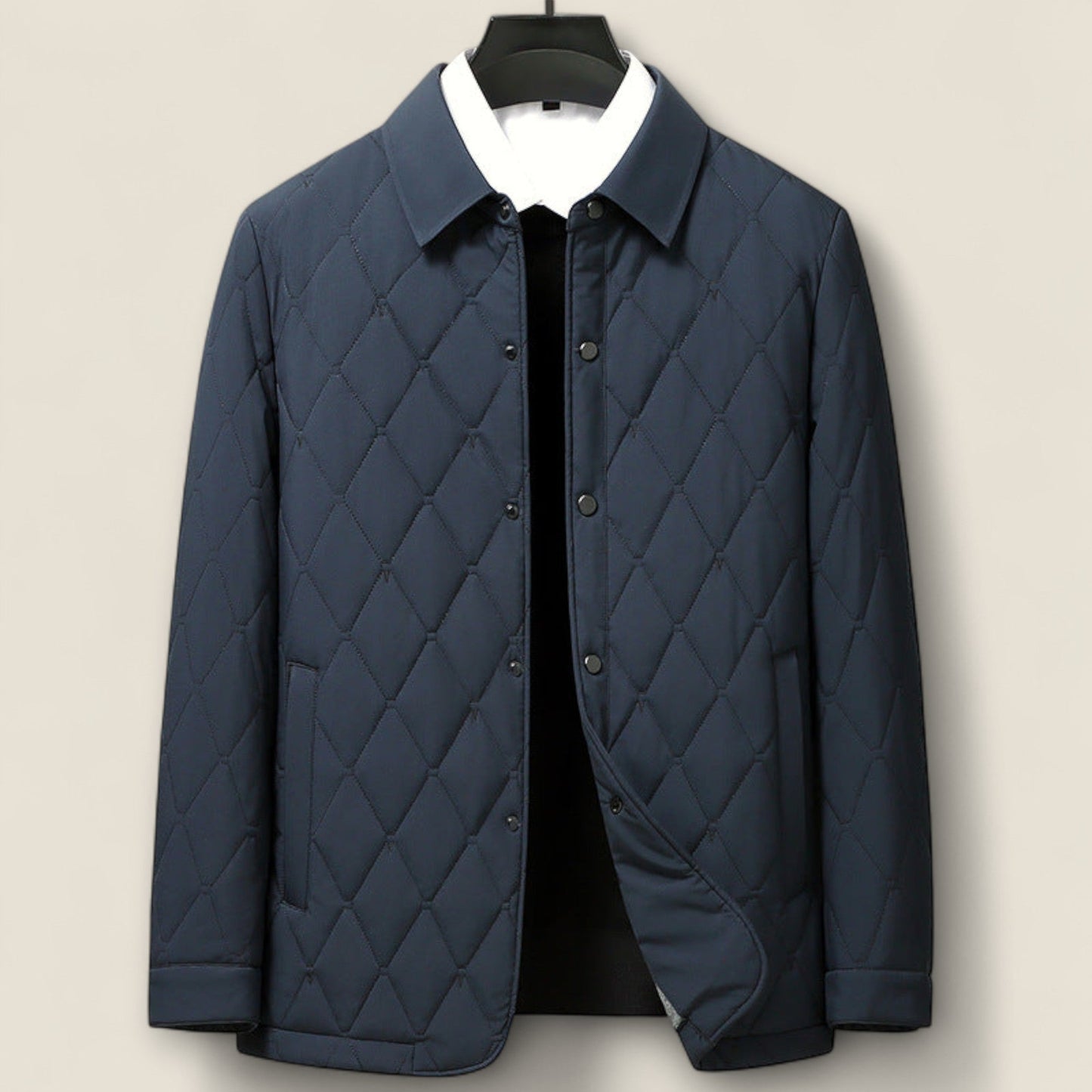 Cole - Vatteret Knappet Frakke