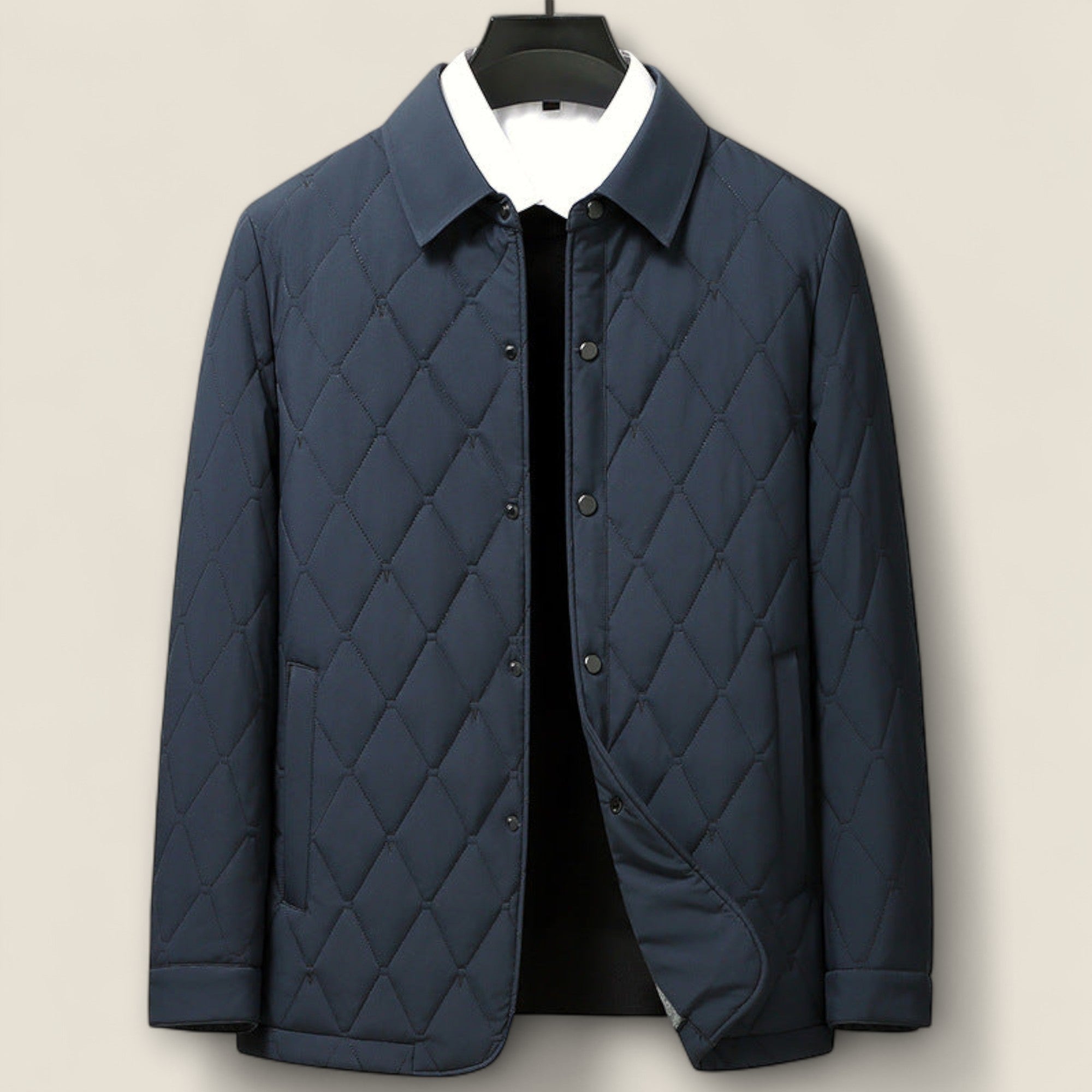 Cole - Vatteret Knappet Frakke