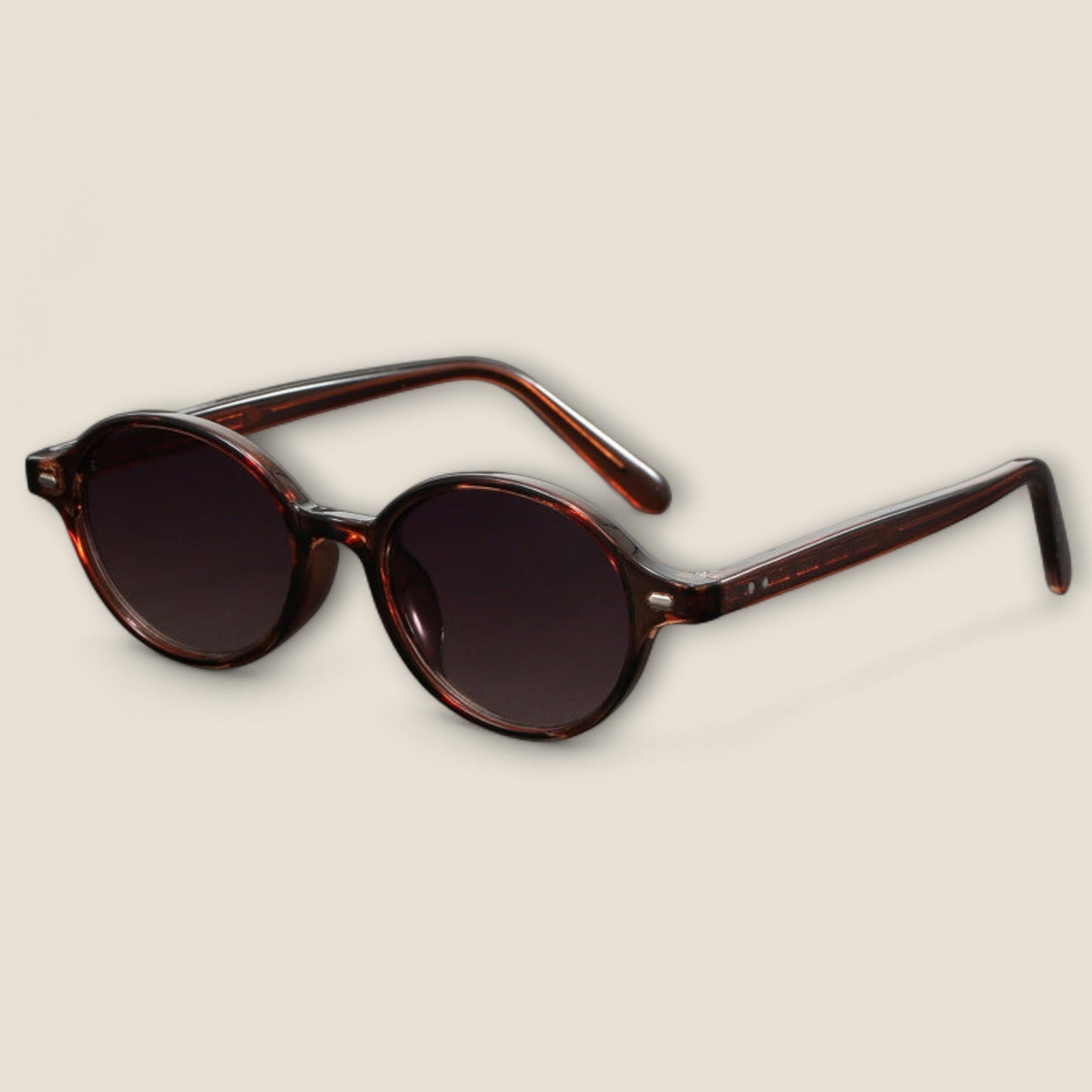 Emile - Runde Rammes Solbriller